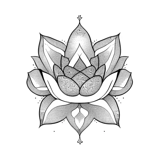 Lotus With Snake