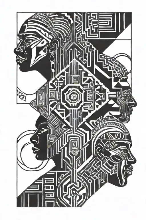 Nigerian Tribal 68 Olympic Black Power