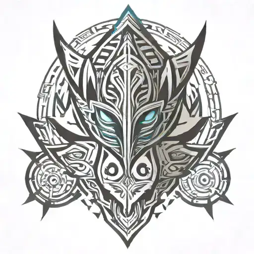 Tribal Symbols Alien