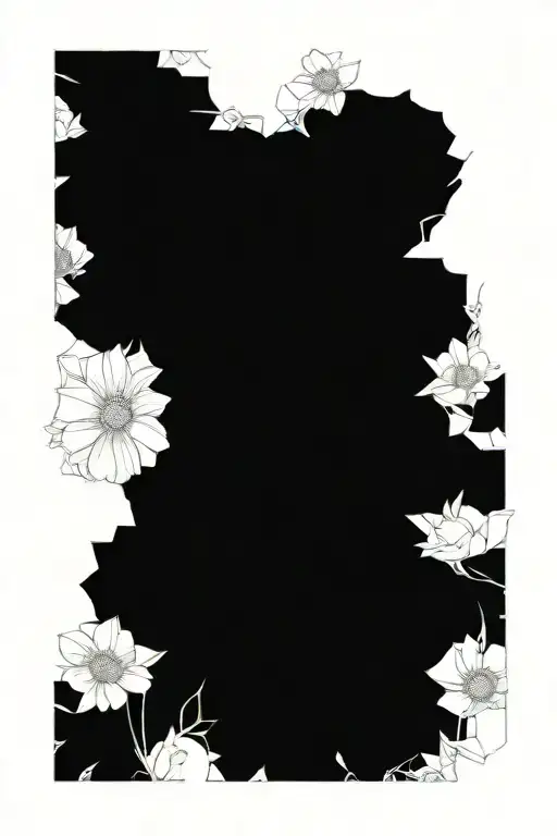 Sun And Cosmos Flower Bouquet Tied