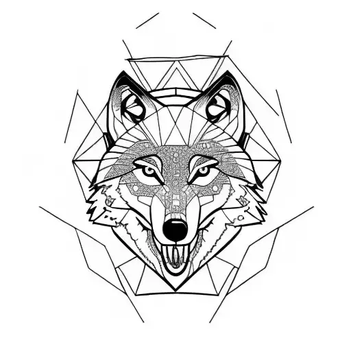 Wolf Howling From A Cliff