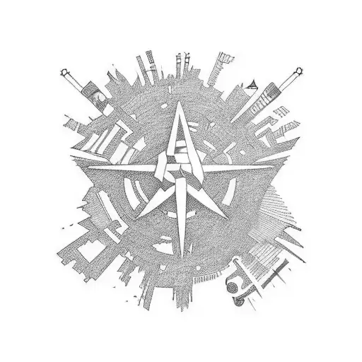 Silhouette Of Ratm Battle For Los Angeles Album Cover But Add Style