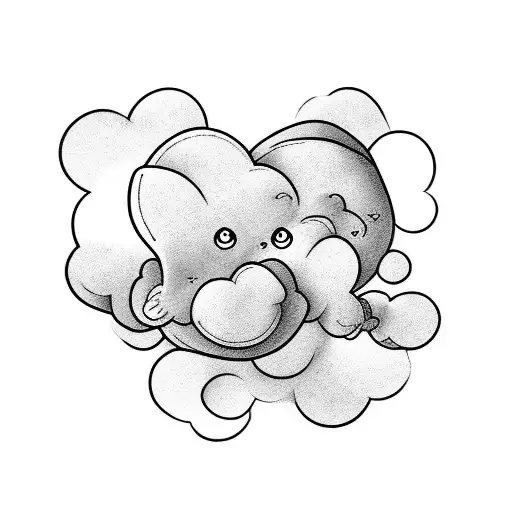 Clouds With Definition A Little Cartoony And Unique