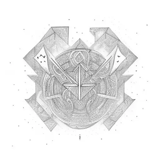 Kinda Nordish Runes That Symbolizes Friendship