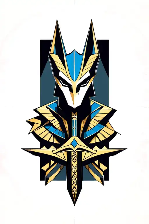 Anubis With A Sword