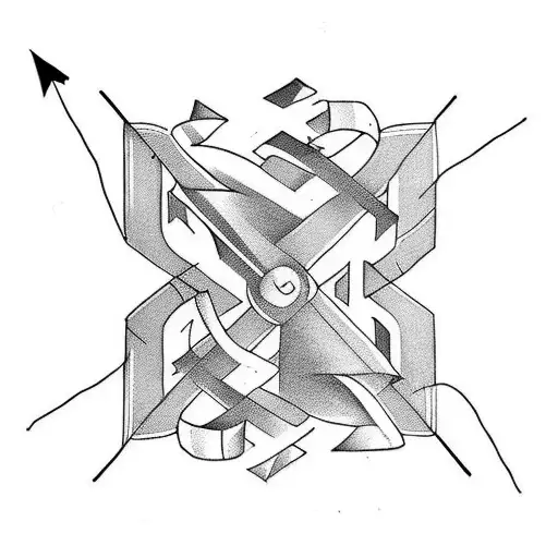 Arrow For 3 Siblings With Birth Dates Of Mother And Father