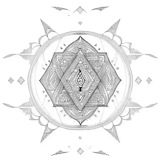 Mehndi Patterns With Mayan Influence