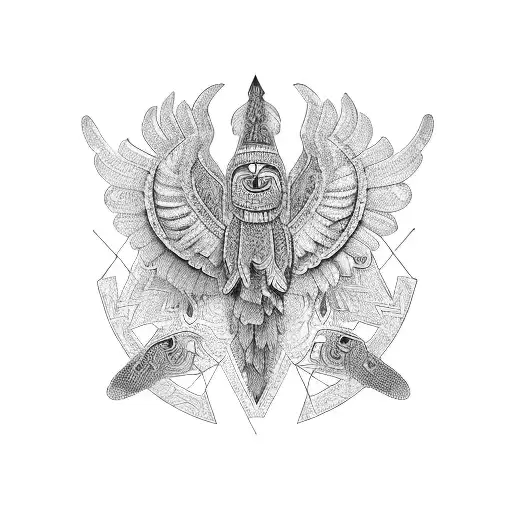 Mayan Feathered Snake Quezacoatl