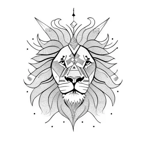 Lion With Horn