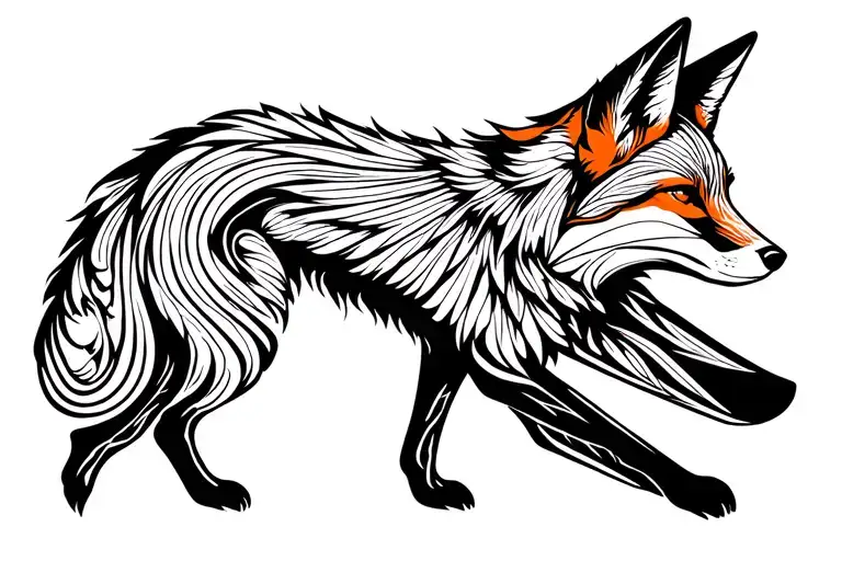 Fox With Ge Far Evolution Line Concentric