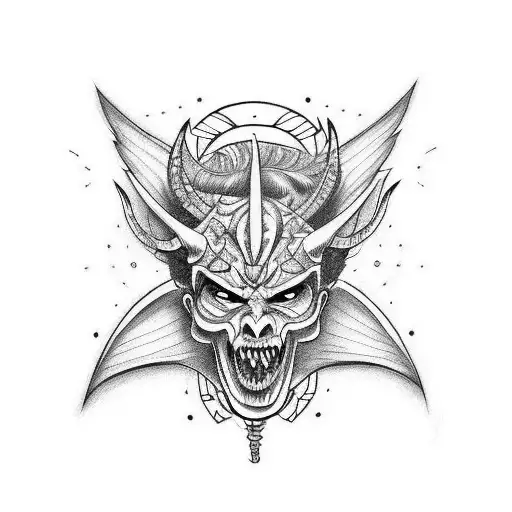 A Demon Trying To Change Into Angel