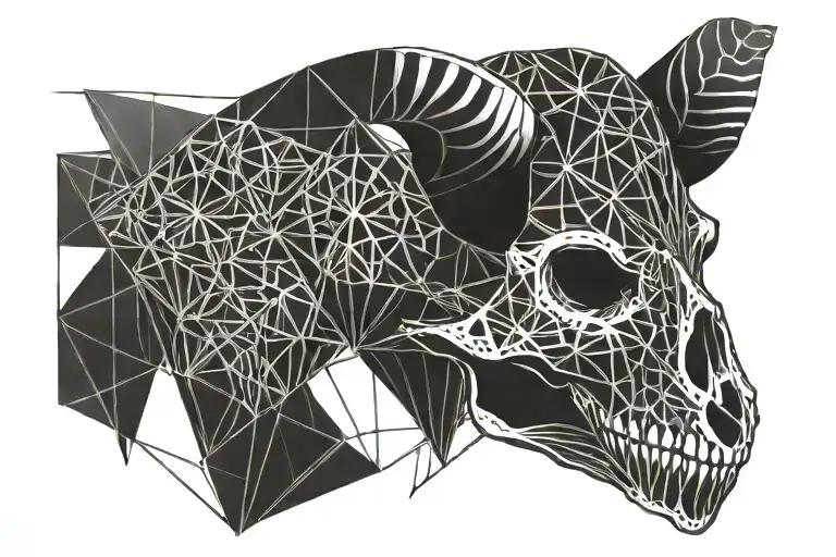 Goth Animal Skull