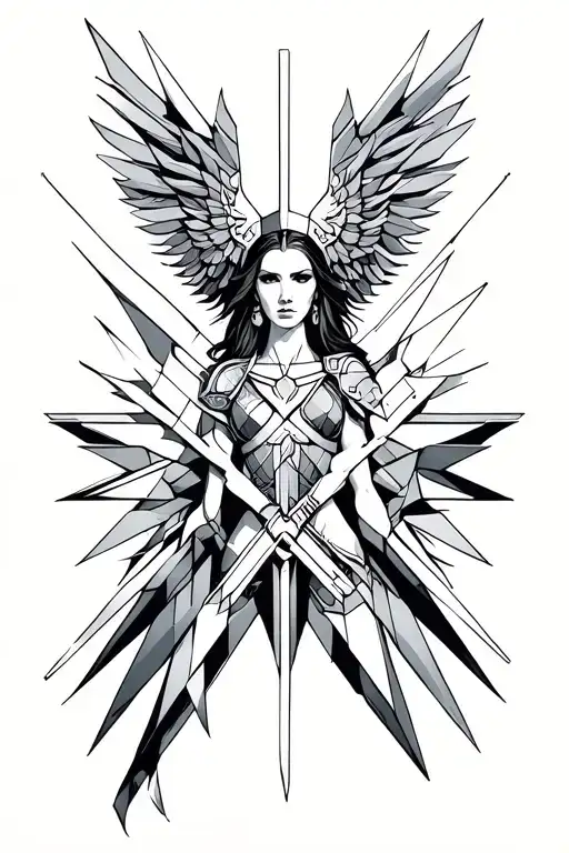 Valkyrie On The Forearm