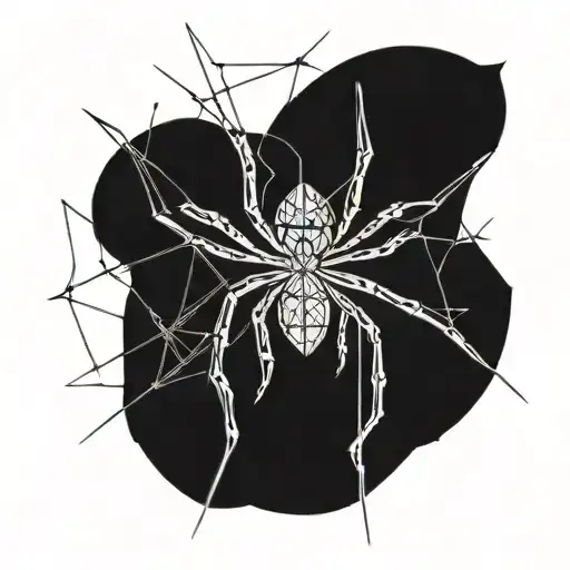 Spider Balance Mixed With Yin
