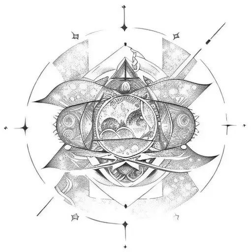 Magic Wand With Moon