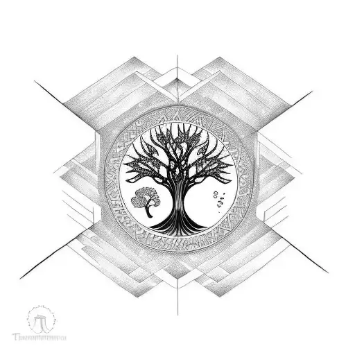 Tree Of Life Leg Sleeve