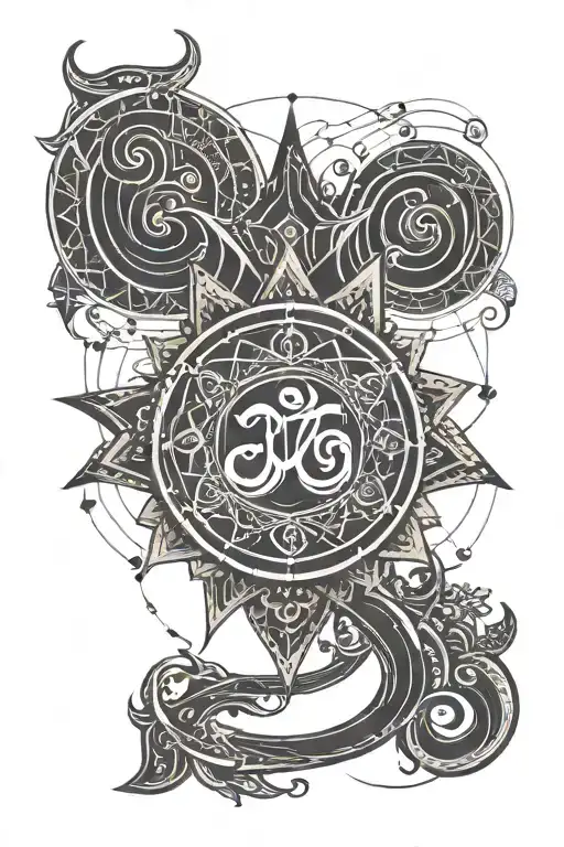 Aum Symbol And Automation Engineer Controlling