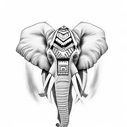 Elephant Head Tribal
