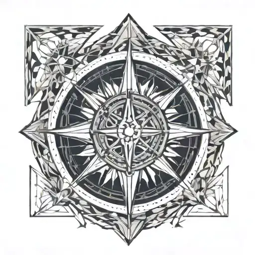 Glasshour And Compass