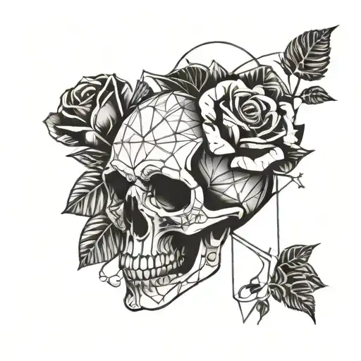 Skull And Roses