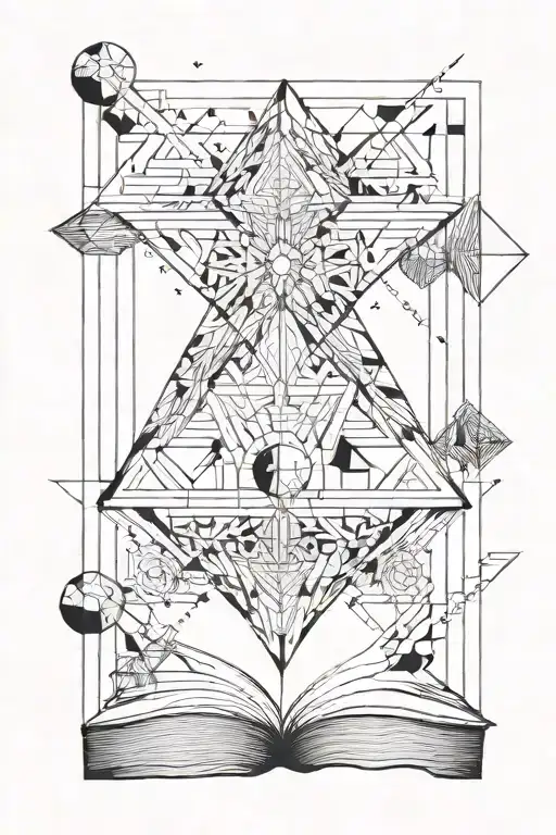 Book Full Of Knowledge Being Passed Down