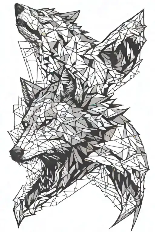 I Want A 3D Aggressive Wolf Tattoo On My Arm