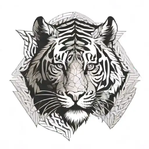 Tiger Body With Ox Head