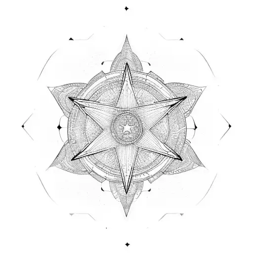 Star With Infinity Loop Icon