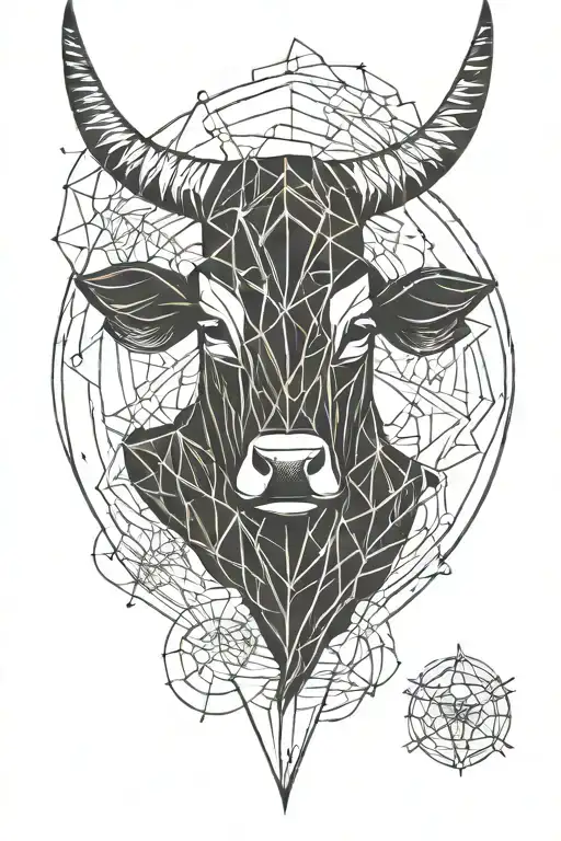 Taurus Zodiac Sign Forearm