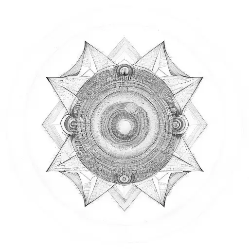 Psychedelic Spiriyual Planets And Stars