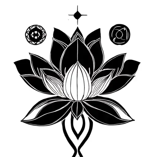 Astrological Sign Lotus Flower