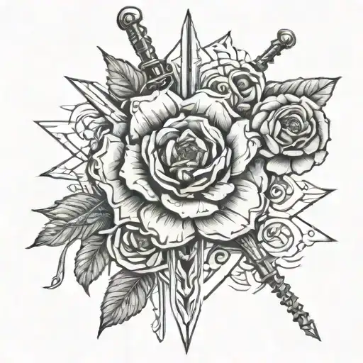 Sword And Wild Rose