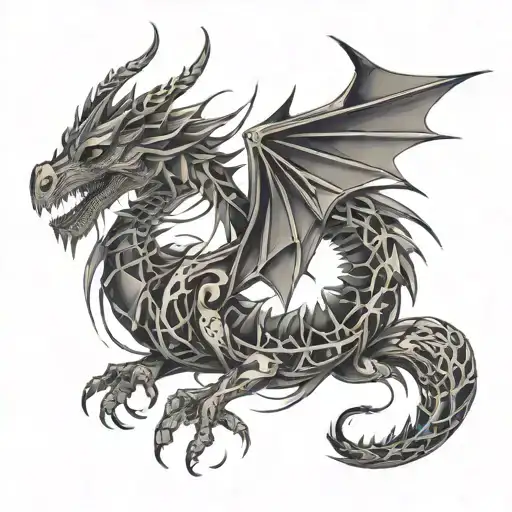 Dragon Made Of Bones