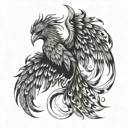 Phoenix Rising From Ashes