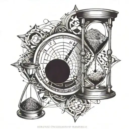 Hourglass Time Clock