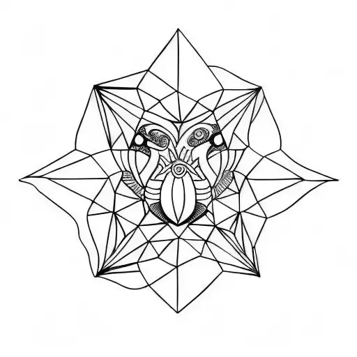 Create A Wrist Tattoo That Is Abstract Mountains