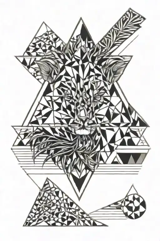 Leo Triangles And Lines
