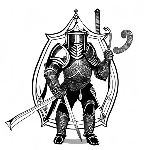 Monkey In Knight Armor