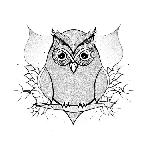 Owl Shape Minimal