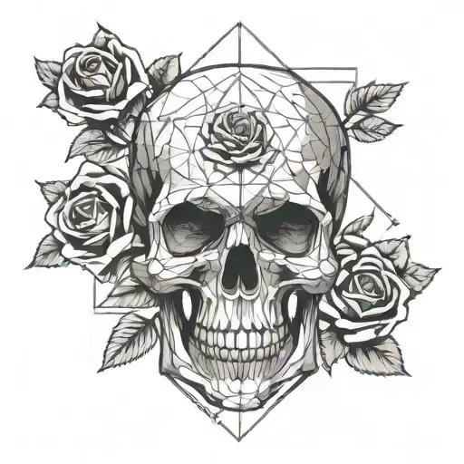 Skull And Roses