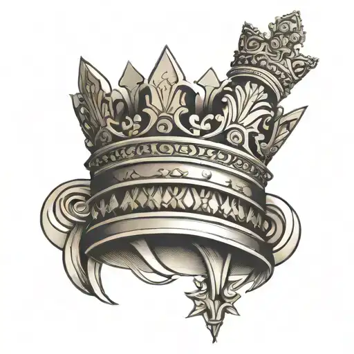 Crown On Queen Chess Piece