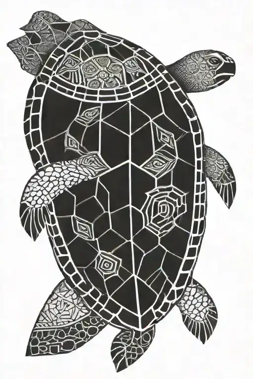 Full Body And Side Turtle