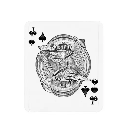 Playing Cards With Cartoon