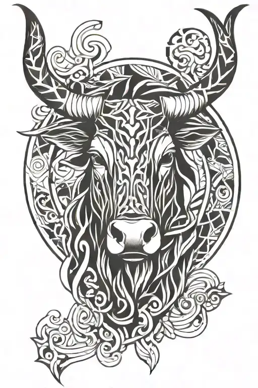 Taurus Symbol Gentle