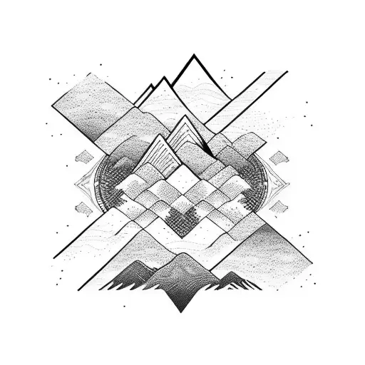 Duality Between Montains And Music With Waves