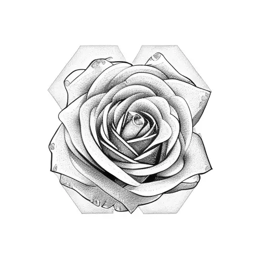 Sleve With Rose And Pinapple