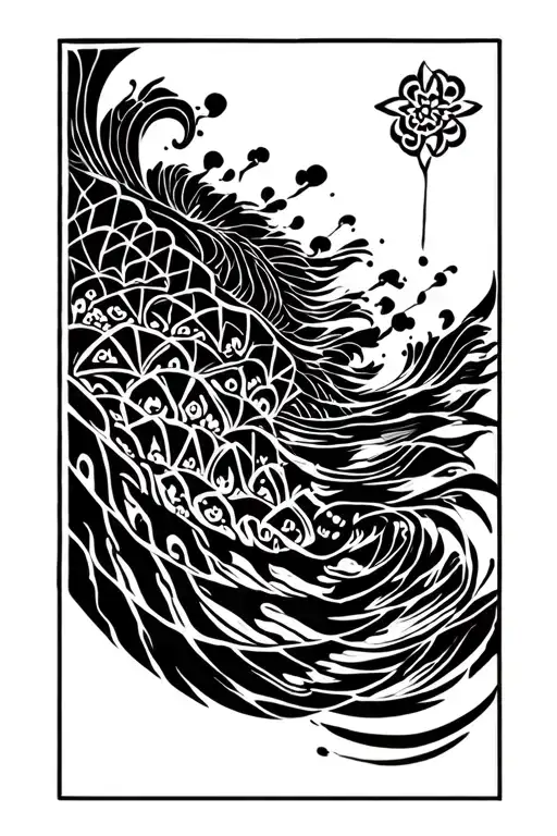 Japanese Water With Polynesian Style