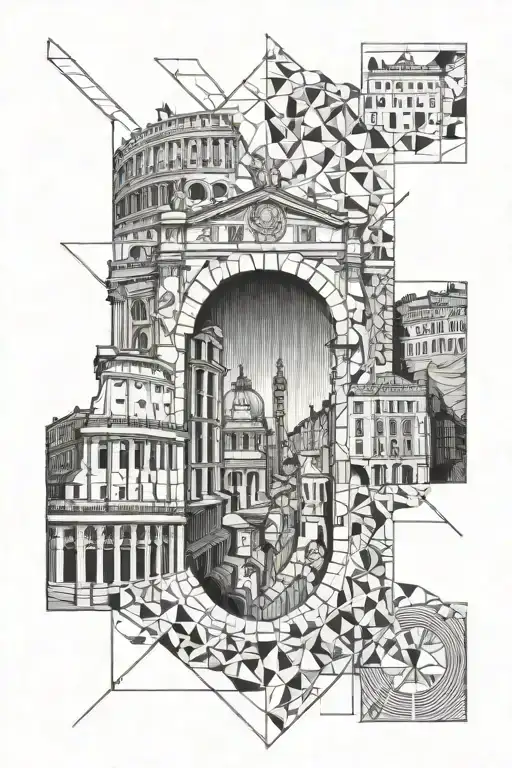 Rome Geometric Fine Line