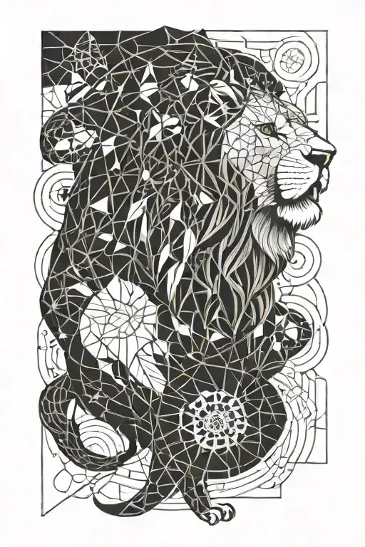 Leo Zodiac Sign With