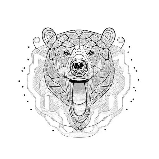 Bear And Snake Abd Spider